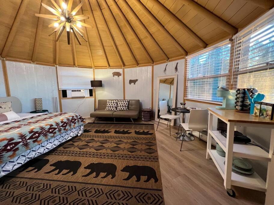 Glamping-Sky Dome Yurt-Tiny House-2 By Lavenders Field Villa Valley Center Luaran gambar