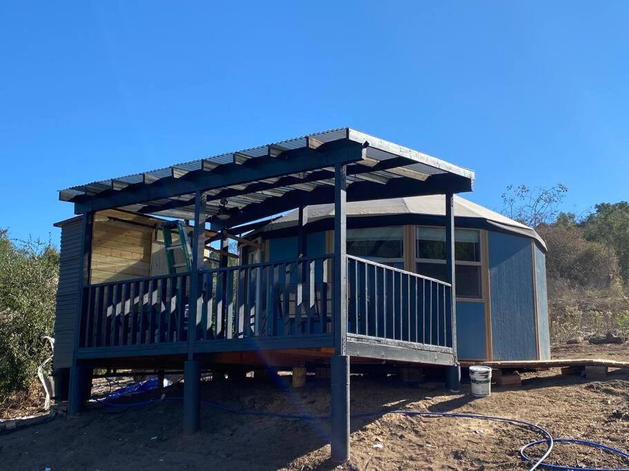 Glamping-Sky Dome Yurt-Tiny House-2 By Lavenders Field Villa Valley Center Luaran gambar