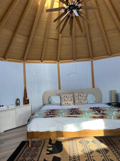 Glamping-Sky Dome Yurt-Tiny House-2 By Lavenders Field Villa Valley Center Luaran gambar