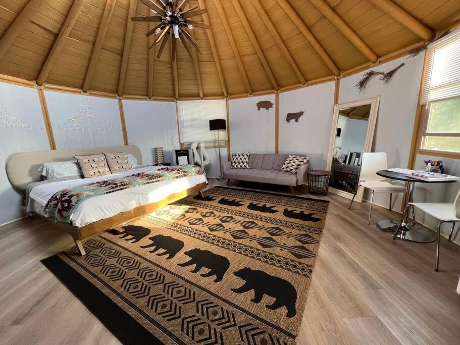 Glamping-Sky Dome Yurt-Tiny House-2 By Lavenders Field Villa Valley Center Luaran gambar