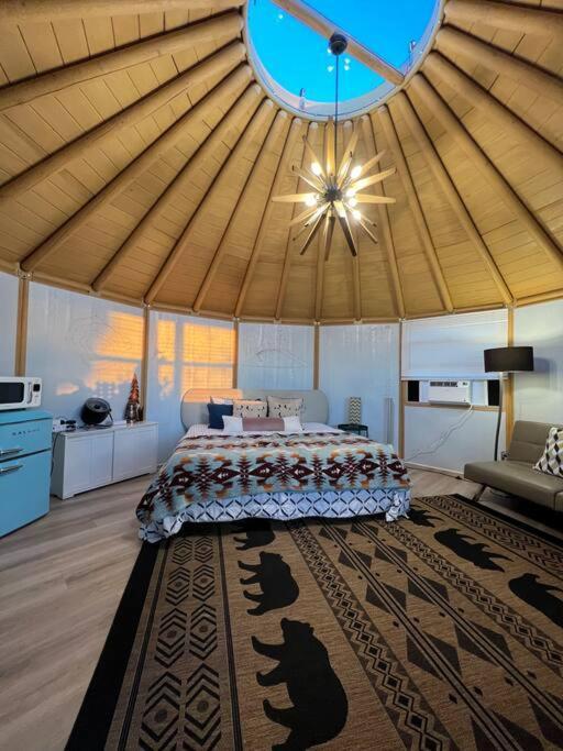 Glamping-Sky Dome Yurt-Tiny House-2 By Lavenders Field Villa Valley Center Luaran gambar